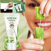 12 Pcs Mini Aloe Vera Lotion Bulk, 1 oz Travel Size Aloe Vera Lotion for Sunburn Relief, Organic Mini After Sun Lotion Dai...