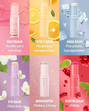 KAHI Kisstin Balm - Skin-Refining Face Moisturizer & Makeup Stick | Nourishing Beauty Moisturizer Stick | Makeup-enhancing...