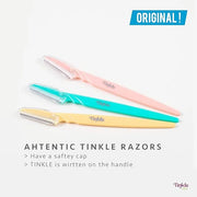Tinkle Eyebrow Razor, 3ct per pack (3pk) - Product Image