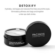 Pacinos Under Eye Gel Patches - Eliminates Puffiness, Smoothes Wrinkles, Brightens Under Eye Darkness, Firms & Tightens Sk...