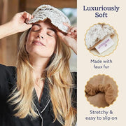 warmies Microwavable Eye Mask for Warmth & Comfort - Heating & Cooling Compress for Calming Relaxation - Weighted & Heated...