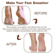 Shower foot scrubber mat back