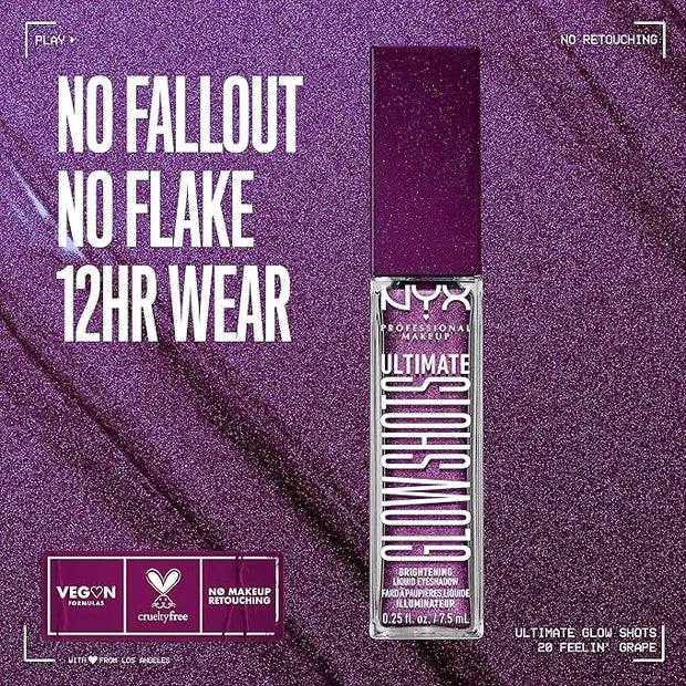 NYX PROFESSIONAL MAKEUP, Ultimate Glowshots Vivid Rich - Feelin' Grape - Product Image