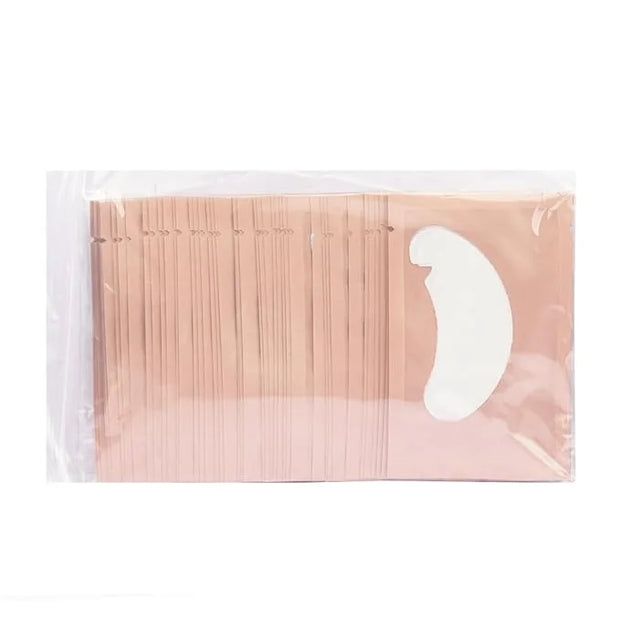 50 Pair Under Eye Pads,Eyelash Extension Gel Patches, Lash Extension Lint Free Under Hydrogel Eye Mask Pads Beauty Tool (P...