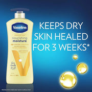 Vaseline Intensive Care Essential Healing Body Lotion, 20.3 oz, Bundled with Petroleum Jelly Original, 7.5oz, and All-Over...
