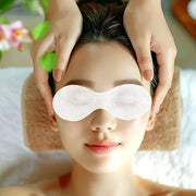 100 Sheets Disposable Non Woven Eye Care, Cotton Eye Mask Paper Paper Facial Eyes Pads Spa DIY Clear Eyes Mask Papers Beau...