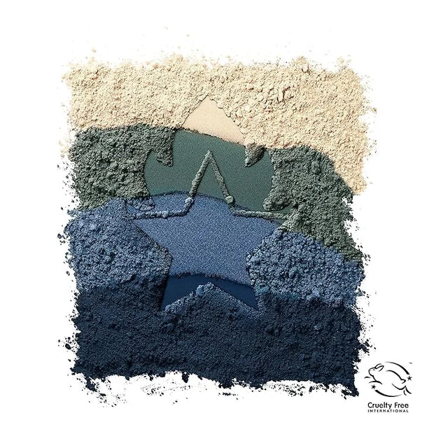 COVERGIRL Trunaked Quad Eyeshadow Palette, Night Mayhem, Midsummer Night Mayhem, 0.06 Ounce - Product Image