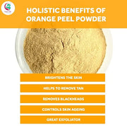 Orange Peel Powder 8 oz (227 grams) | 100% Natural Care For Acne, Tan & Blackheads | Effective DIY Face Mask Ingredient | ...