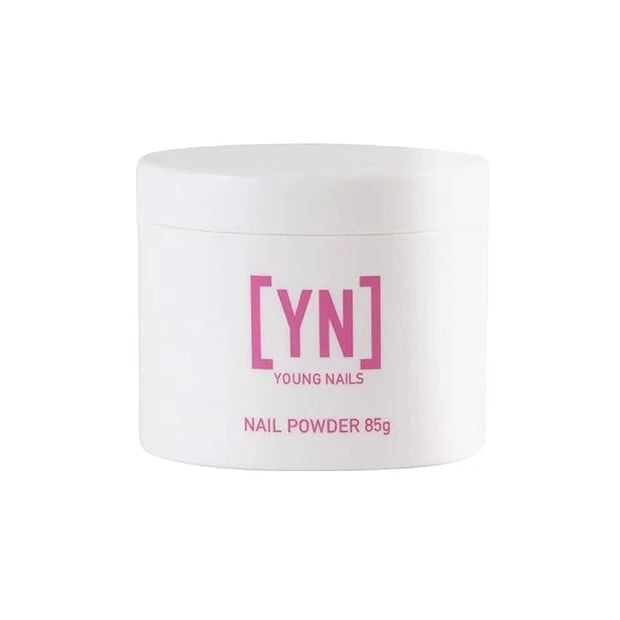 Young Nails Acrylic Cover Powder - Self-Leveling Acrylic Nail Powder, Clear Nude Pink White Acrylic Powder for Nail Extens...