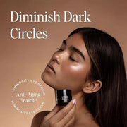 DIME Beauty Luminosity Eye Serum, Eye Cream Treatment With Caffeine for Dark Circles and Puffiness, 0.5 oz / 15 mL - Produ...