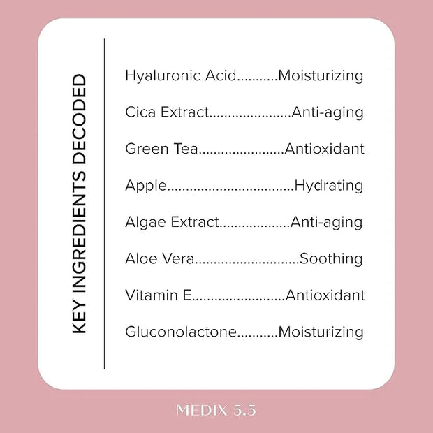 MEDIX Fragrance Free Firming Retinol Body Lotion + 3% Hyaluronic Acid Serum Booster 2pc Skin Care Set | Crepey Skin Care T...