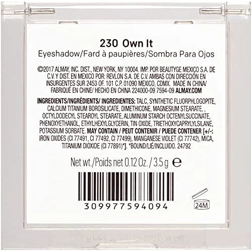 Almay Shadow Squad, Own It, 1 count, eyeshadow palette, Gel,Powder - Product Image