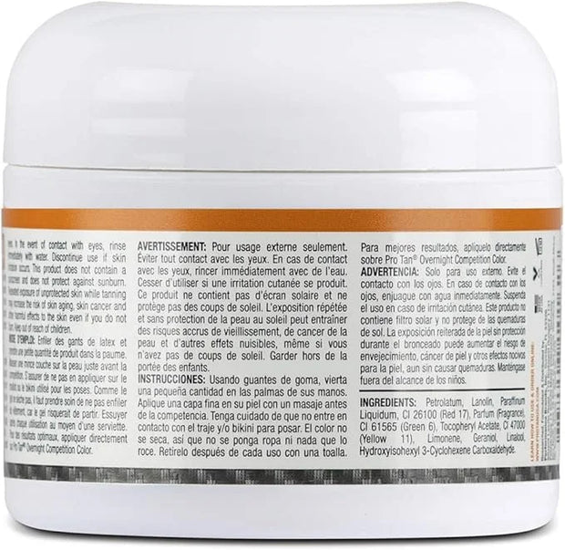 Pro Tan, Quick Bronze, Top Coat Sheen, Dark Brown Posing Gel, Instant Color, Streak Free, Dries Quickly, Water Resistant, ...