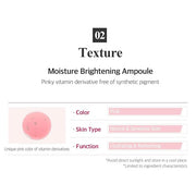 Pink Vita Brightening Eye Mask 60 Pieces (30pairs) - Rose and Vitamin B Eye Patch, Soft Bamboo Sheet Mask, Evens Skin Tone...