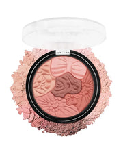 Flower Blush for Cheeks, Matte Shimmer Face Blush Powder,Contour Multiuse Facial Make up Palette,Longlasting Waterproof Em...