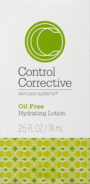 CONTROL CORRECTIVE Oil Free Hydrating Lotion, 2.5 Oz - Lightweight, Silky, Non-Comedogenic, Oil-Free, Facial Moisturizer, ...