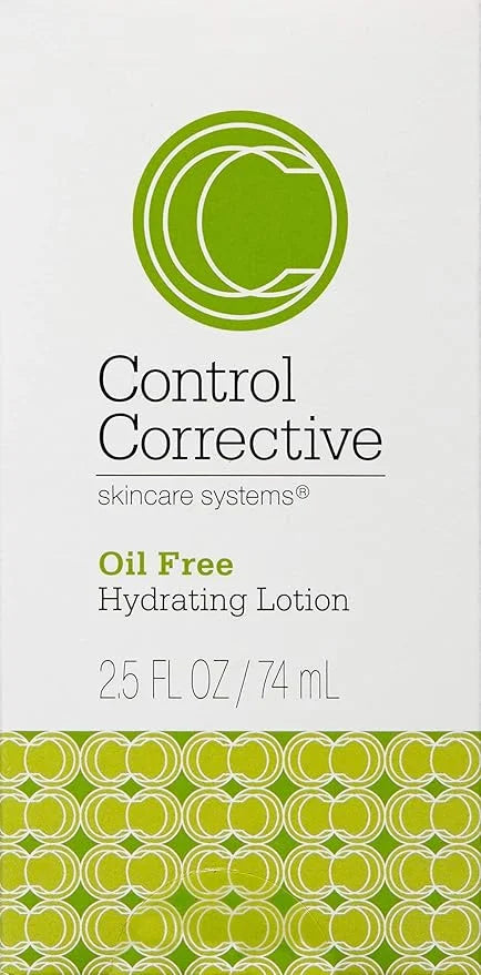 CONTROL CORRECTIVE Oil Free Hydrating Lotion, 2.5 Oz - Lightweight, Silky, Non-Comedogenic, Oil-Free, Facial Moisturizer, ...