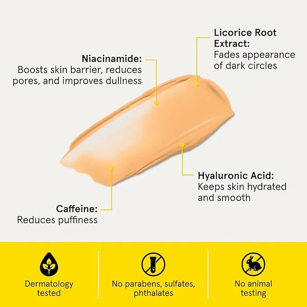 Lumin Instant Dark Circle Corrector for Men (Not A Concealer), Brightens Eyes, Reduce Dark Circles, Puffiness, Under Eye M...