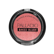 Palladio Baked Blush, Highly Pigmented Shimmery Formula, Easy to Blend and Highly Buildable, Apply Dry for a Natural Glow ...