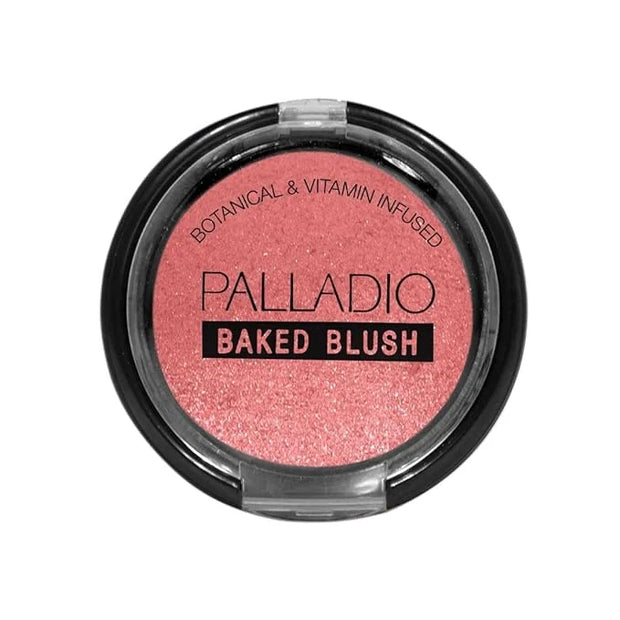 Palladio Baked Blush, Highly Pigmented Shimmery Formula, Easy to Blend and Highly Buildable, Apply Dry for a Natural Glow ...
