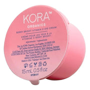 KORA Organics Berry Bright Firming Vitamin C Eye Cream Refill Pod, Hydrate & Strengthen, Certified Organic, Cruelty Free, ...