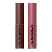 Butter Gloss Lip Gloss Set,Moisturizing Nourishing Hydrating Lip Glaze,Glass Lip Lipstick,Non-Sticky Lip Gloss,Lip Plumpin...