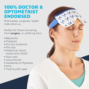 Eye Mask for Dry Eyes | Warm Eye Compress | Natural Heat Eye Mask for Styes, Blepharitis, Tired Eyes & More by Medcosa - P...