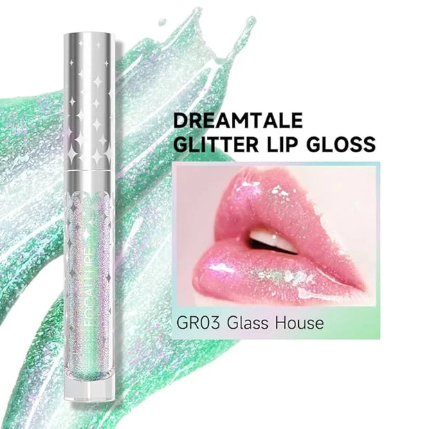 FOCALLURE Glitter Liquid Lipstick,Hydrating,Moisturizing Lip Gloss for Women,Sparkly Shimmer Lip Makeup,Long Lasting,Light...
