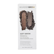 Soft Brow Define & Fill Powder Duo, Includes Dual ended Brush, Vegan and Cruelty Free (Black/Brown) - Product Image