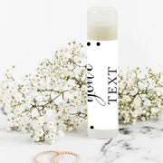 Andaz Press Personalized Lip Balm Party Black