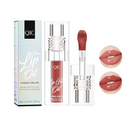 Magic Color Changing Lip Oil, 2024 New Warm Change Moisturizing Lip Gloss Hydrating Lip Oil, New Upgraded Magic Big Brush ...