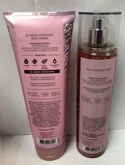 Bath and Body Works - A Thousand Wishes - Gift Set - Fine Fragrance Mist & Body Cream - Product Image