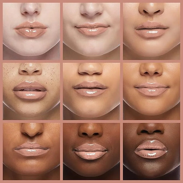 Palladio Lip Gloss, Pink Candy, Non-Sticky Lip Gloss, Contains Vitamin E and Aloe, Offers Intense Color and Moisturization...