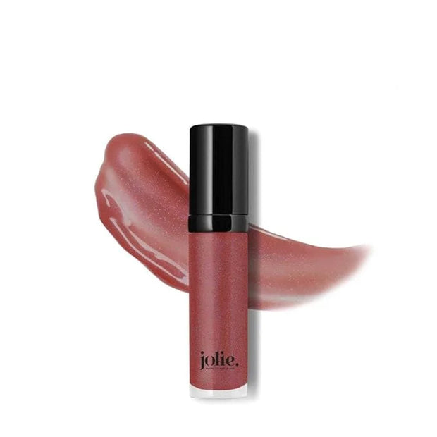 Jolie Super Hydrating Luxury Lip Gloss - Intense pigment W/Superior Shine (Peekaboo) - Product Image