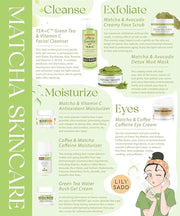 LILY SADO TEA+C™ Green Tea & Vitamin C Moisturizer - Antioxidant, Anti-Aging Anti-Wrinkle Daily Moisturizing Lotion - Hydr...