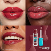 NYX PROFESSIONAL MAKEUP Lip IV Hydrating Glossy Lip Stain with 12HR Hydration - Blush Rush (Pink) - Product Image