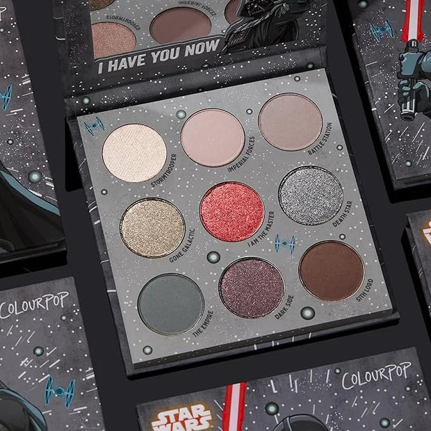 ColourPop x Star Wars Makeup Palette - Shadow Palette with Matte, Metallic, Matte Sparkle & Glitter Finishes - High-Pigmen...