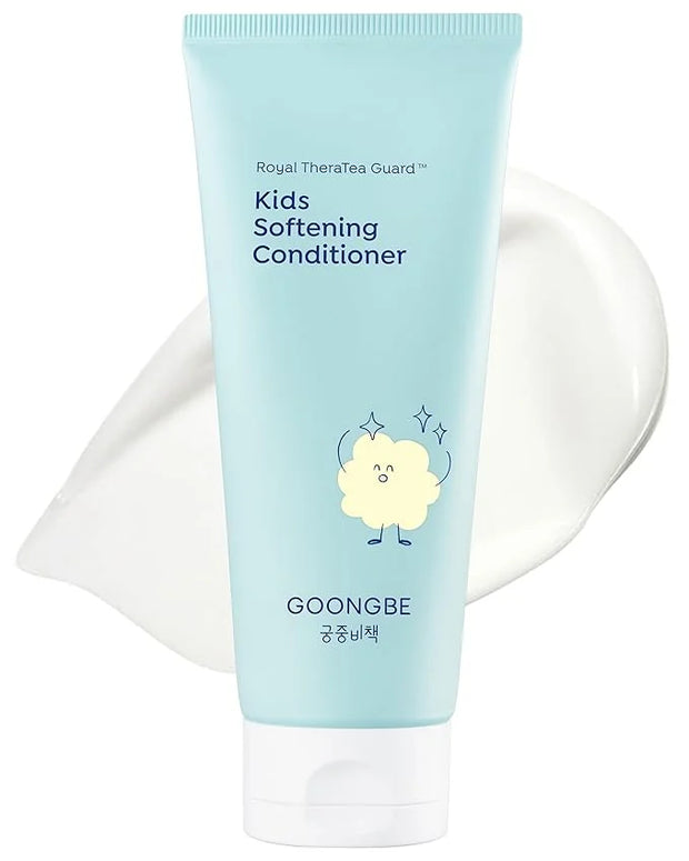 Kids' Softening Hair Conditioner - Korean Kids Glossy Hair Conditioner for Weak, Frizzy and Tangle Prone Hair - Silicone-F...