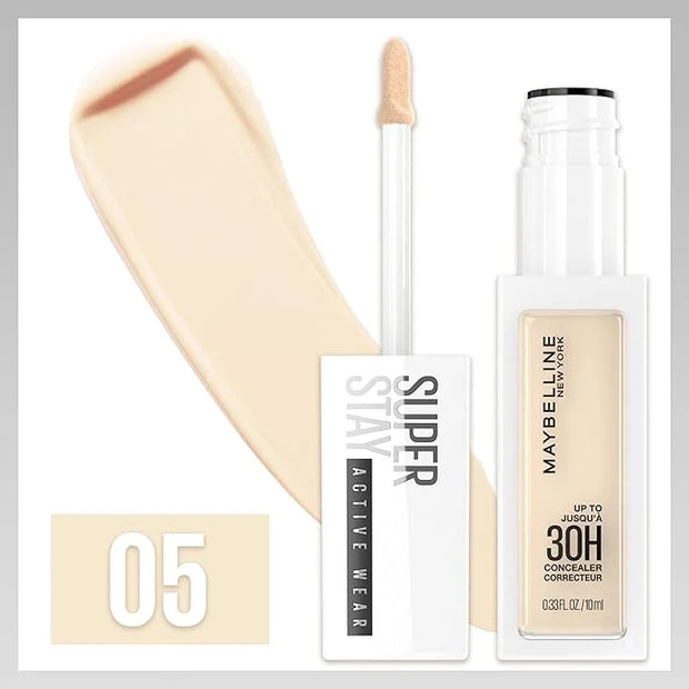 Maybelline Super Stay Liquid Concealer Makeup, Full Coverage Concealer, Up to 30 Hour Wear, Transfer Resistant, Natural Ma...