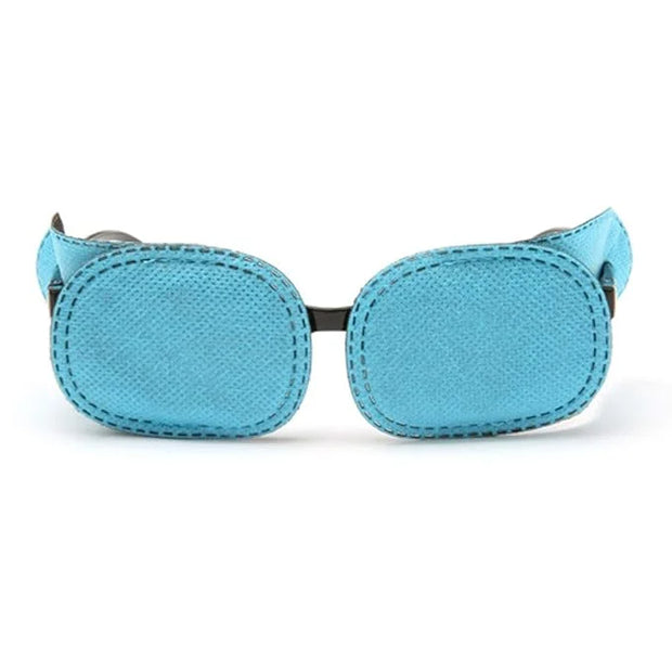 12 Pcs Children Eye Patches Amblyopia Eye Patches for Glasses, Treat Lazy Eye And Strabismus (Blue) - Product Image