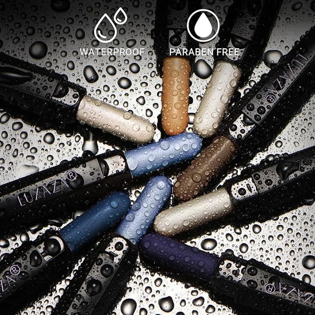 Neutral Eyeshadow Stick Makeup Set, Metallic Shimmer Matte Cream Eye Shadow Eyeliner Brightener Pencil Crayon - Classic 6P...