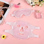 Geyoga Gel Ice Face Eye Mask Cooling Face Eye Masks for Reducing Puffiness, Dark Circles, Redness, Pain Relief, Migraine, ...