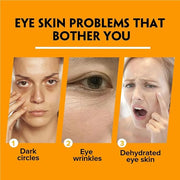 2 PCS Turmeric Retinol Eye Stick,Eye Balm Stick Hydrating for Dark Circle,Wrinkles,Visible Results in 3-4 Weeks,Anti Aging...