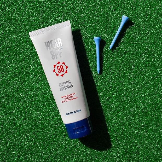 Essential Sunscreen SPF 50 Broad Spectrum Hybrid Lotion for Face and Body with Zinc Oxide to Reflect Harmful UVA/UVB Rays,...