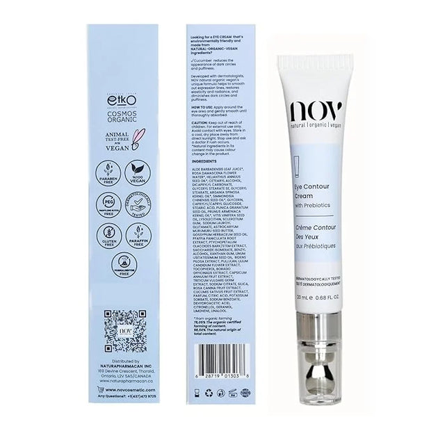 Natural Organic Vegan Eye Cream | Eye Cream for Dark Circles and Puffiness Cream for Eye Bags and Dark Circles Under Eye C...