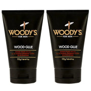 Woody's Hair Gel for Men - Extreme Hold Wood Glue Styling Gel, Long-Lasting, No Flaking, Strong Hold, 4 oz (2 Pack) - Prod...