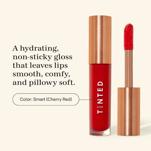Live Tinted Huegloss High-Shine Lip Gloss - Hydrating, Non-Sticky, Moisturizing Lip Gloss with Hyaluronic Acid, Coconut Oi...