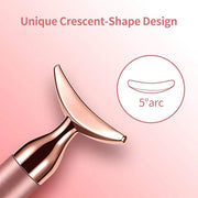 2-in-1 Face Massager Roller Electric Face Roller, 3D Roller and Crescent-Shape Face Massager Kit for Face Skin Care Tools ...