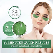 Under Eye Mask, 30 Pairs Seaweed Eye Masks for Dark Circles and Puffiness Treatment, Under Eye Patches for Puffy Eyes and ...