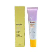 Glossier Balm Dotcom Lip Balm and purple